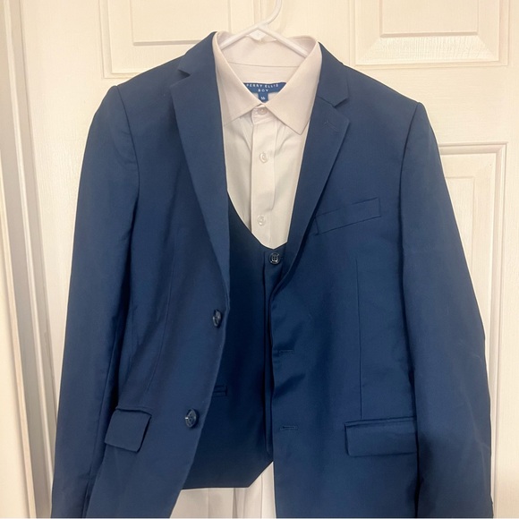 Perry Ellis Navy Blue Suit Set - Picture 9 of 16